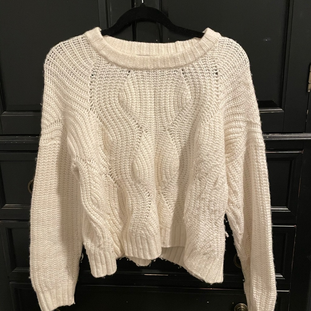 Madewell chunky knit sweater